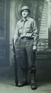 Delmer Farmer during WWII